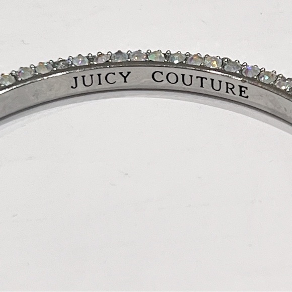 NWT Juicy Couture Pave Bangle—Clear Iridescent - Picture 4 of 7